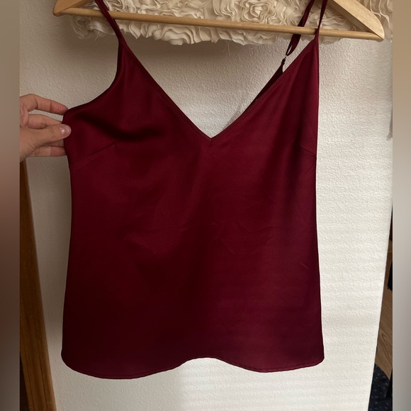 Zara Deep Red Camisole Top - Picture 3 of 3